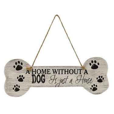 A Home Without a Dog Wall Sign - The Fox Decor